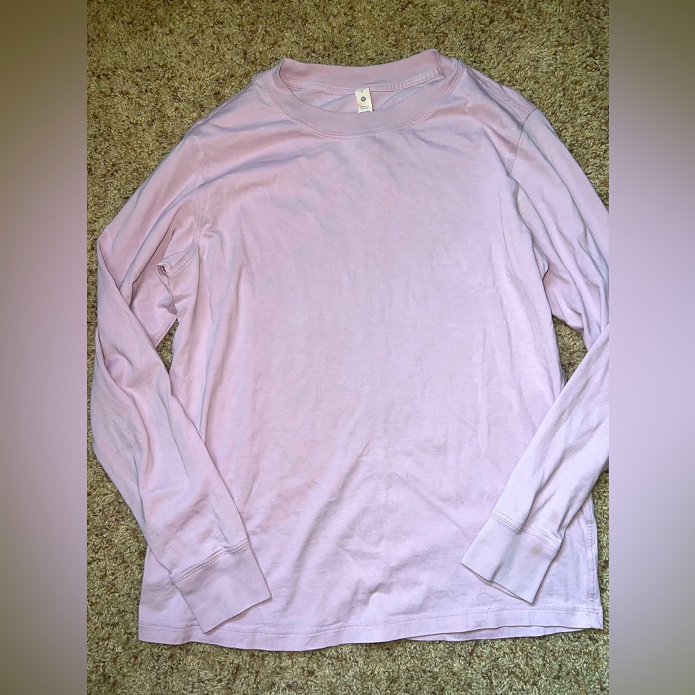 Lululemon Pink Long Sleeve